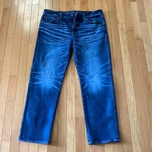 Mens American eagle original straight jeans size 36/30